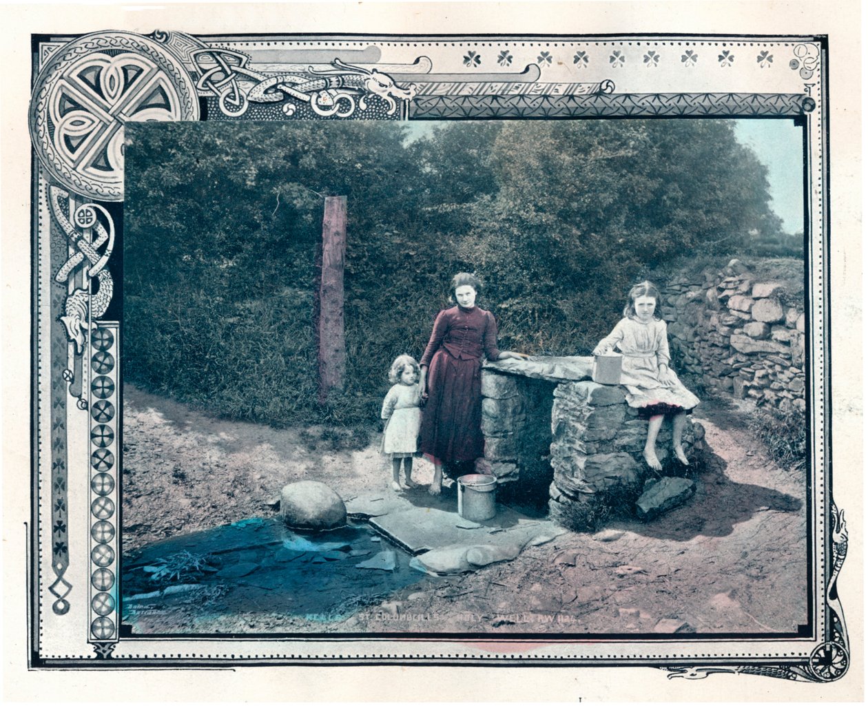 Kells: Święta studnia św. Kolumba, ok. 1903 r. autorstwa Robert John Welch