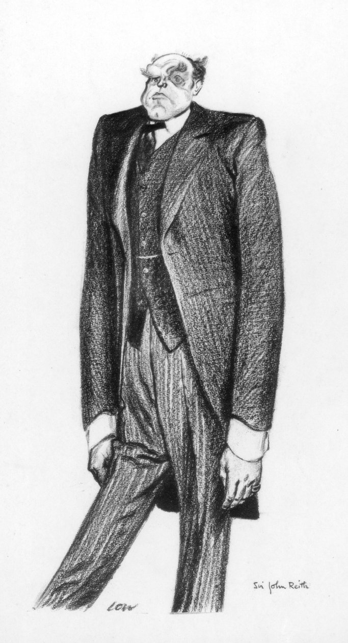 John Reith, 1. baron Reith, 1933. autorstwa Robert Low