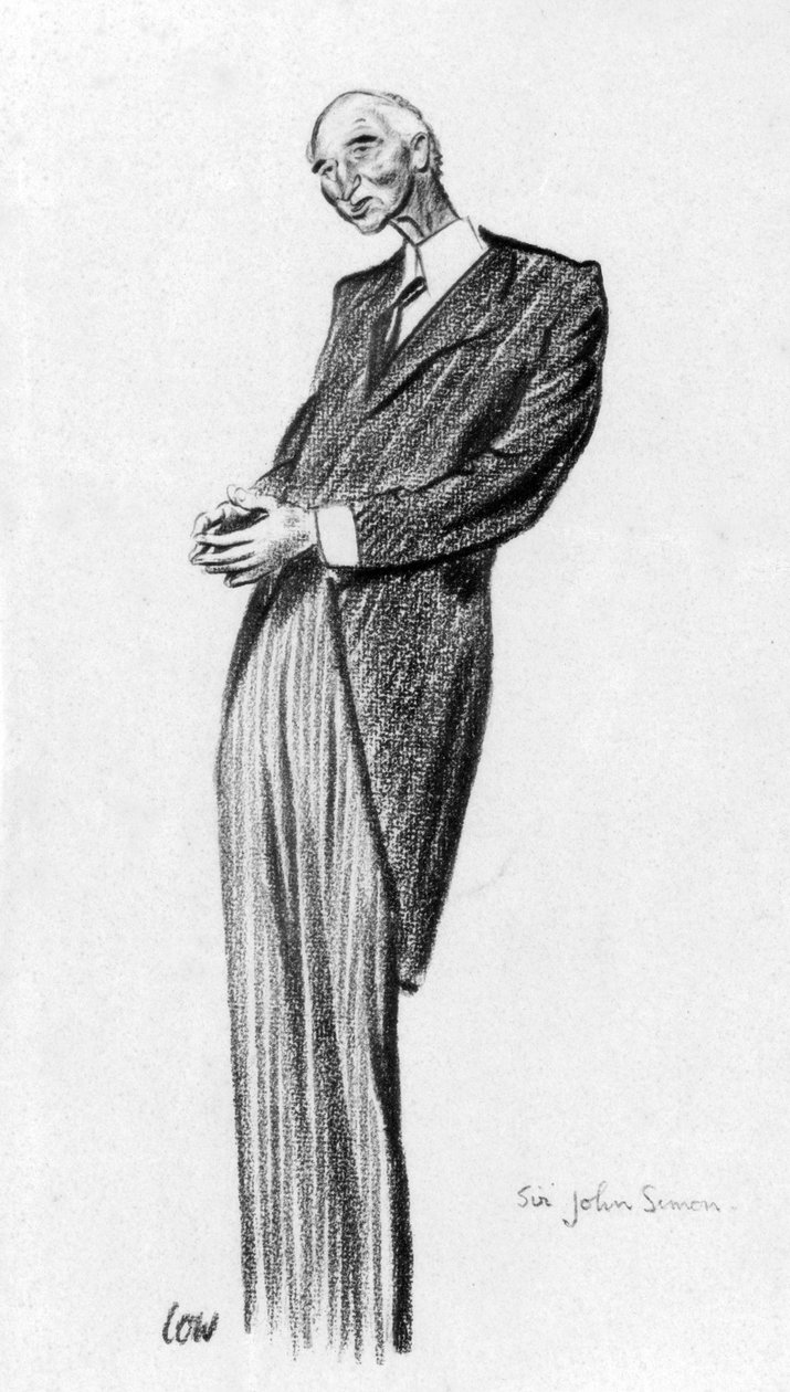 Jan Szymon, 1. wicehrabia Szymon, 1933. autorstwa Robert Low