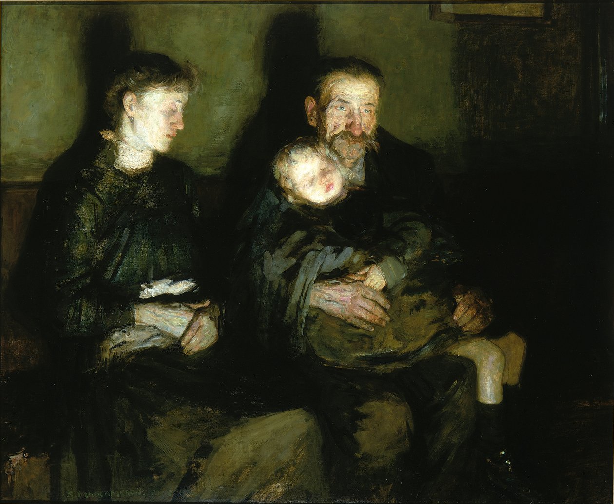 Czekając na Doktora, 1910. autorstwa Robert MacCameron
