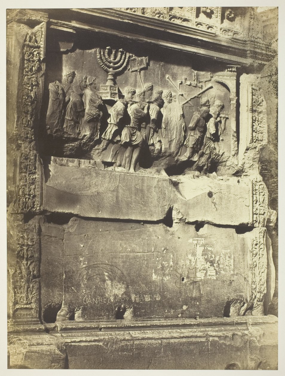 Łuk Tytusa, 1855 autorstwa Robert MacPherson