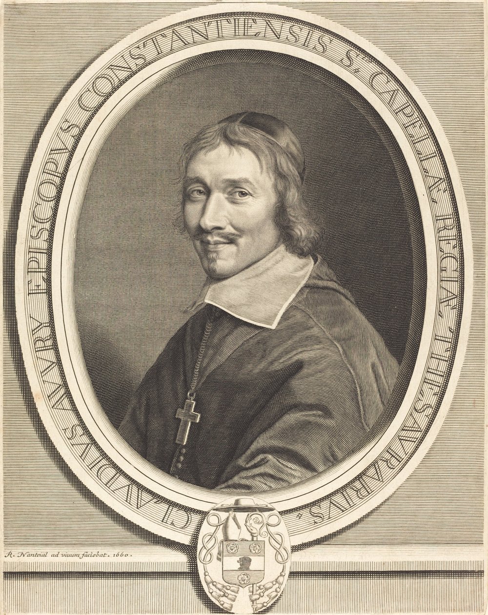 Claude Auvry autorstwa Robert Nanteuil