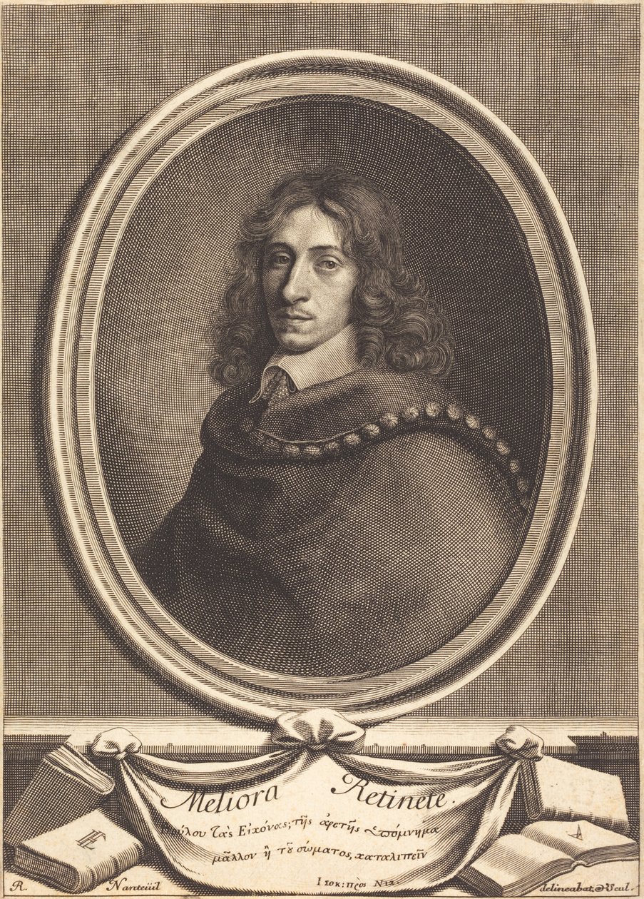 John Evelyn autorstwa Robert Nanteuil
