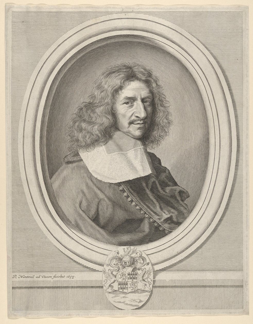 Ludwik Hesselin, 1658. autorstwa Robert Nanteuil