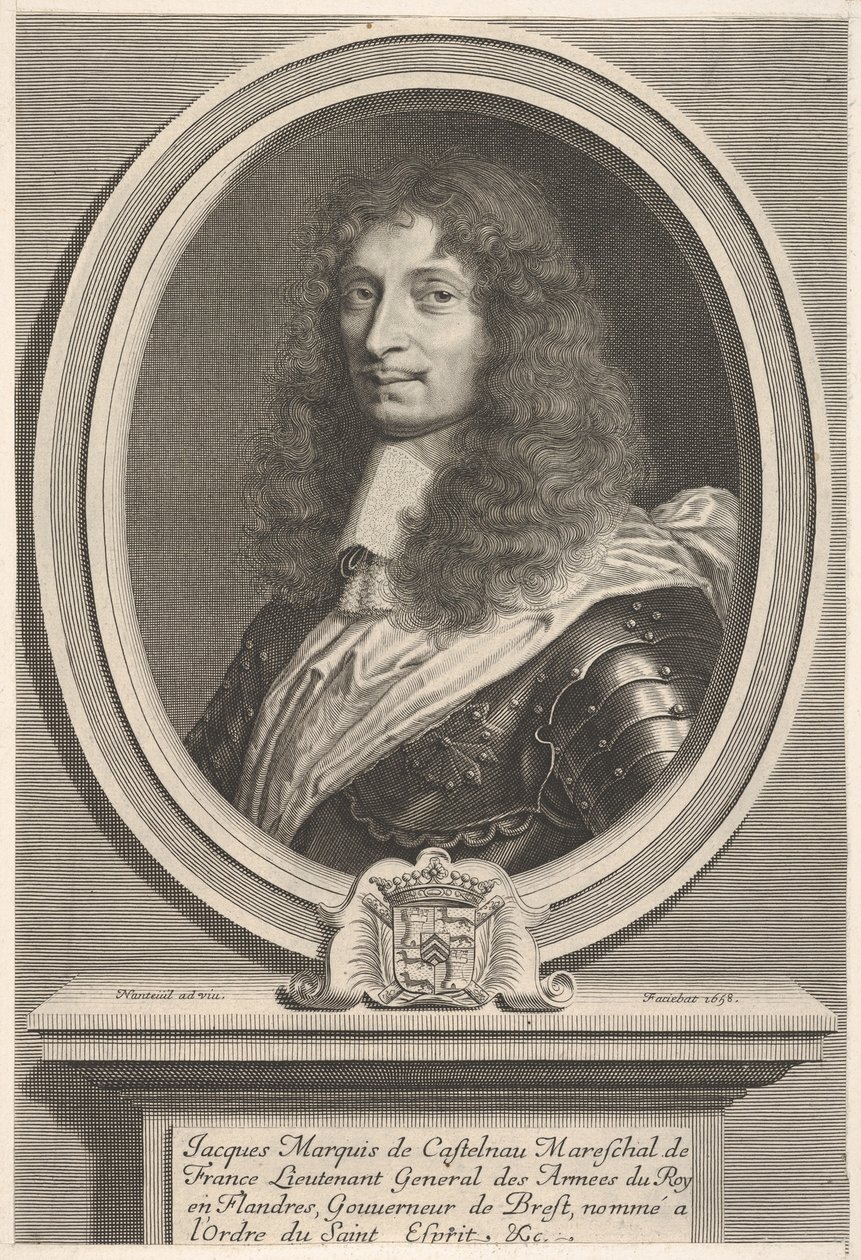 Marszałek Castelnau, ca. 1658. autorstwa Robert Nanteuil