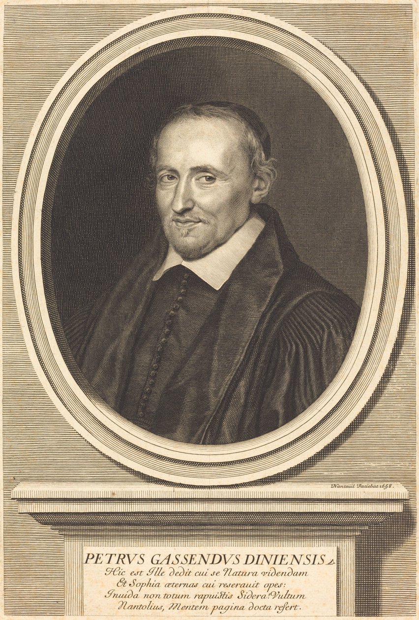 Pierre Gassendi autorstwa Robert Nanteuil