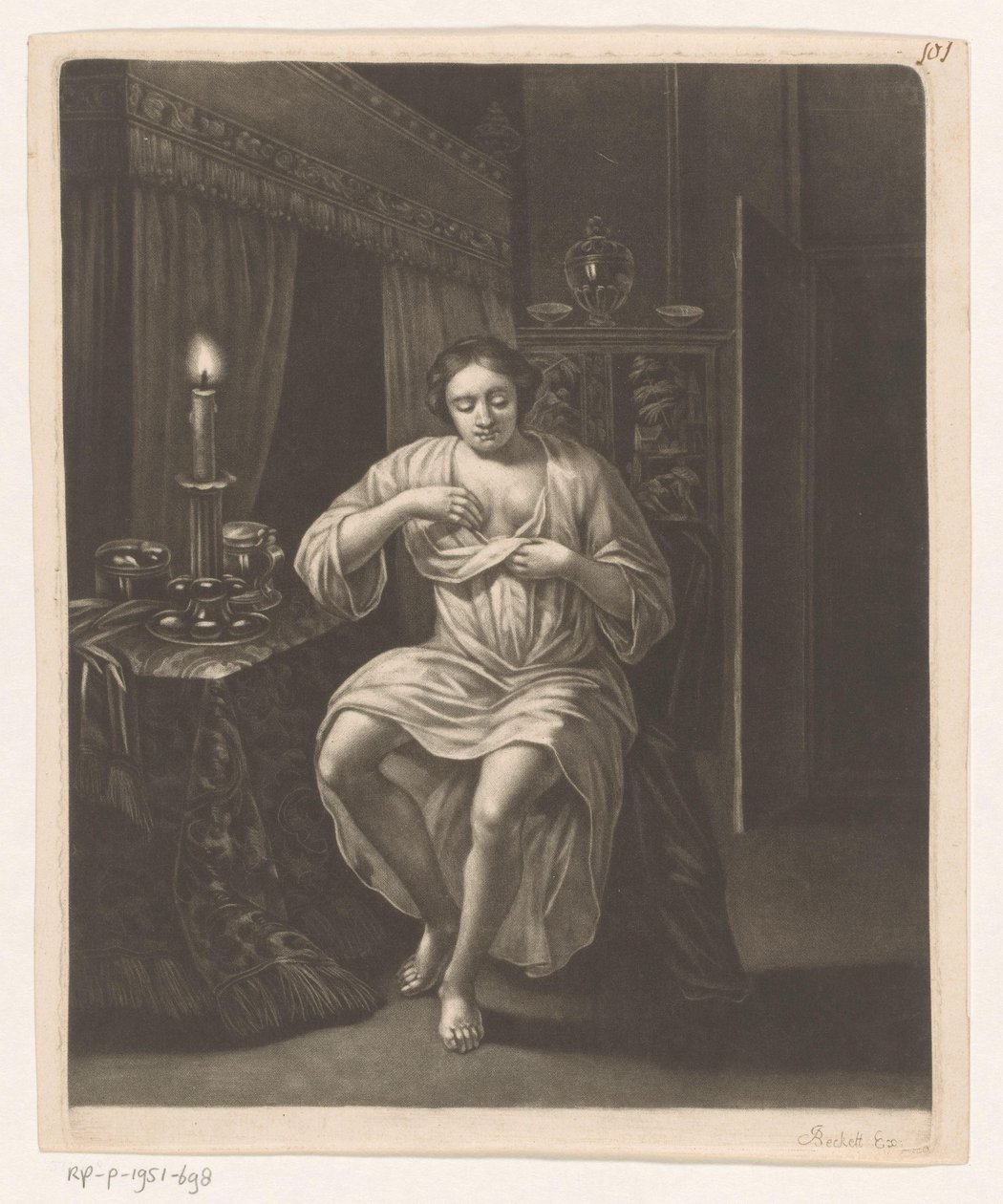 uwodzenie kobieta autorstwa Robert Robinson (attributed to)