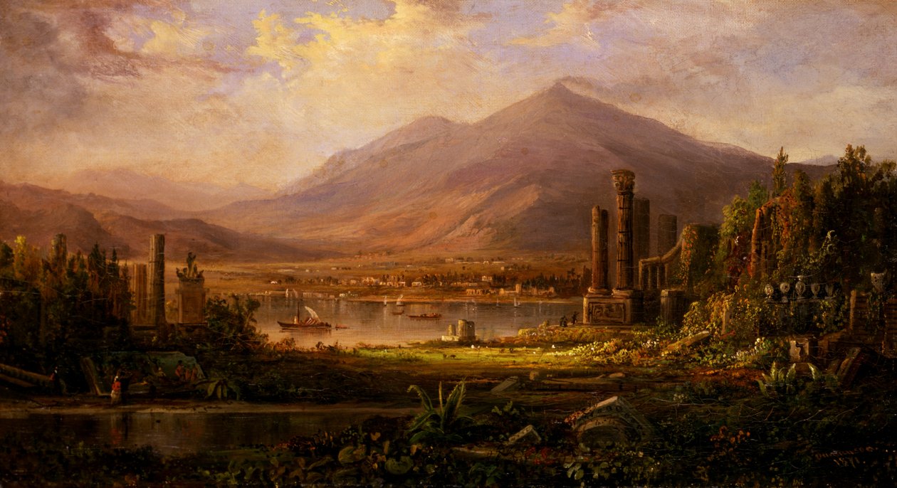 Pompeje, 1871. autorstwa Robert Seldon Duncanson