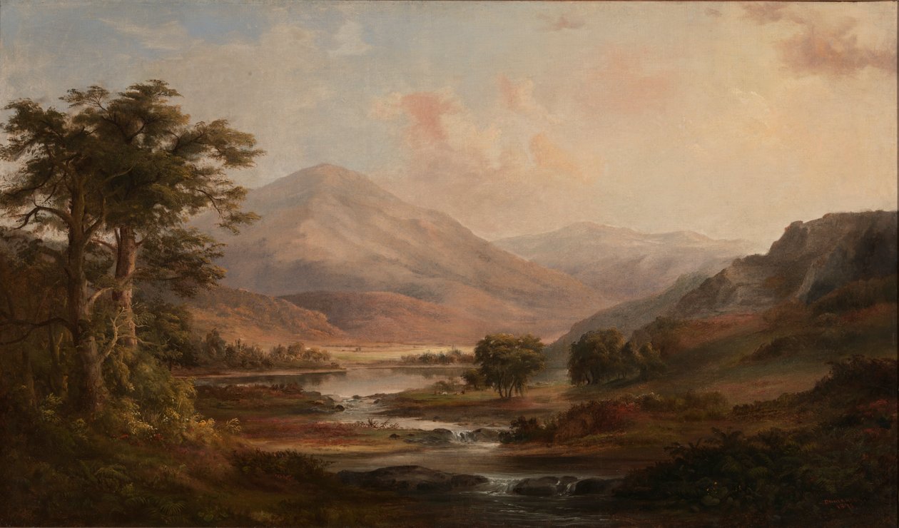 Szkocki krajobraz, 1871. autorstwa Robert Seldon Duncanson