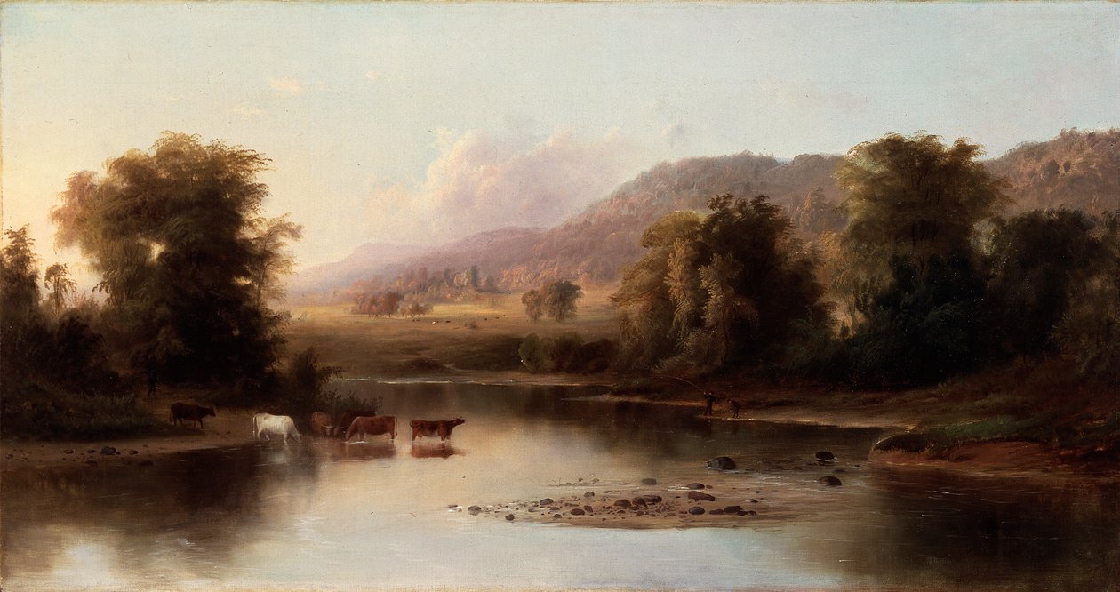 Widok na rzekę St. Anne