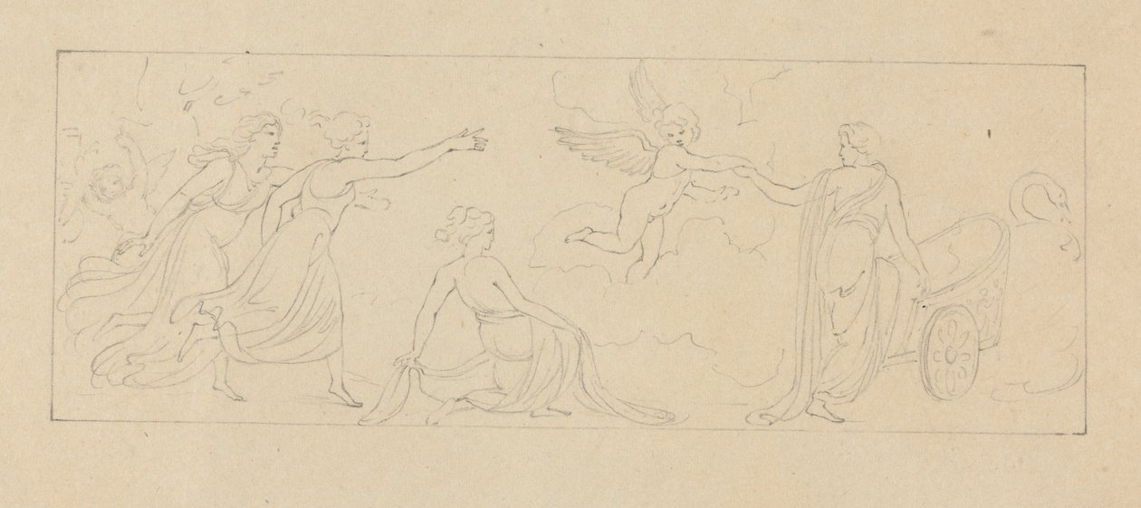 Scena alegoryczna autorstwa Robert Smirke