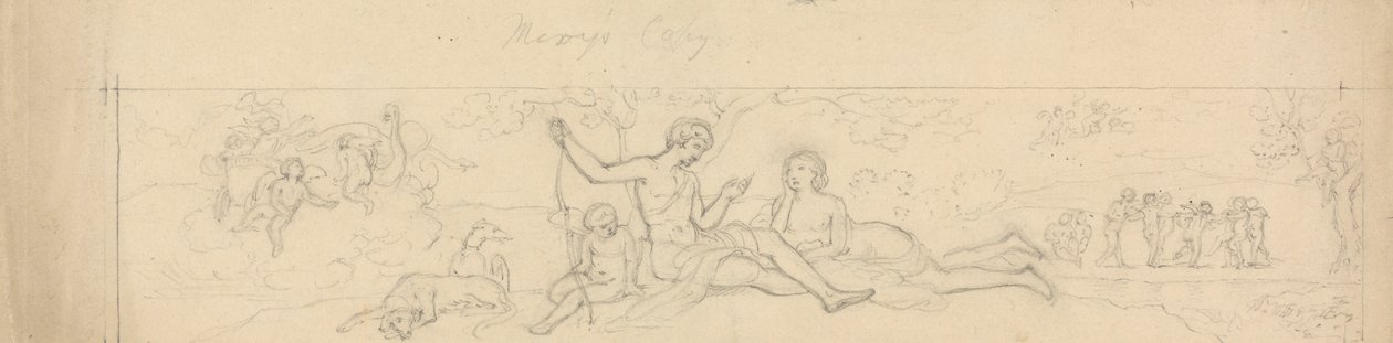 Scena alegoryczna autorstwa Robert Smirke