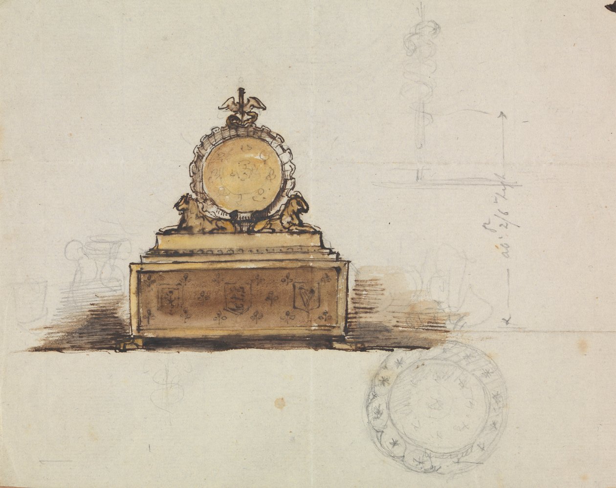 Studium dla mebla autorstwa Robert Smirke