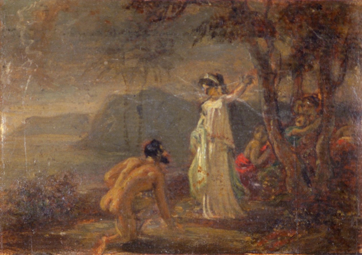 „Ulisses i Nausicaa”, c1772-1845 autorstwa Robert Smirke