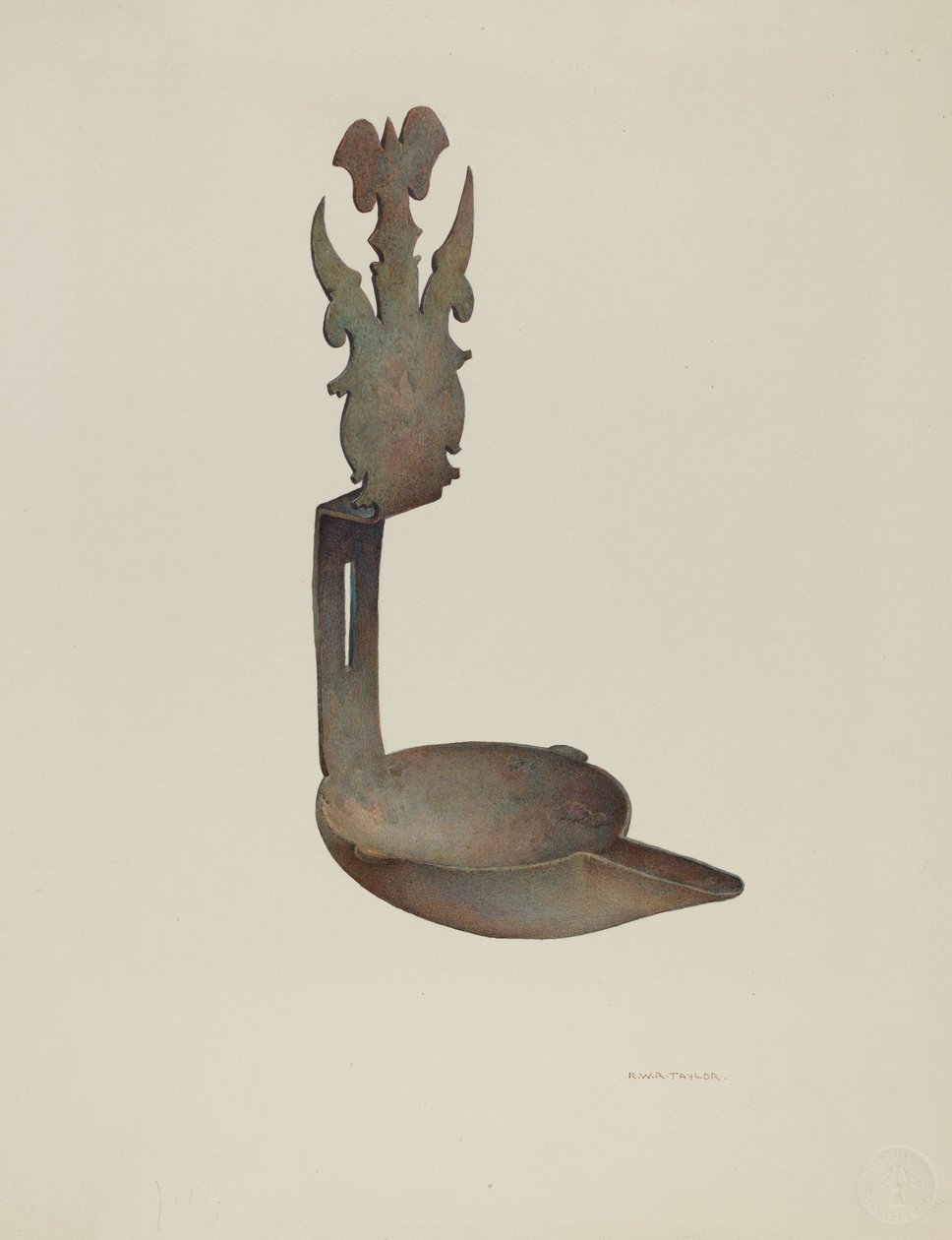 Smar lampy autorstwa Robert W.R. Taylor