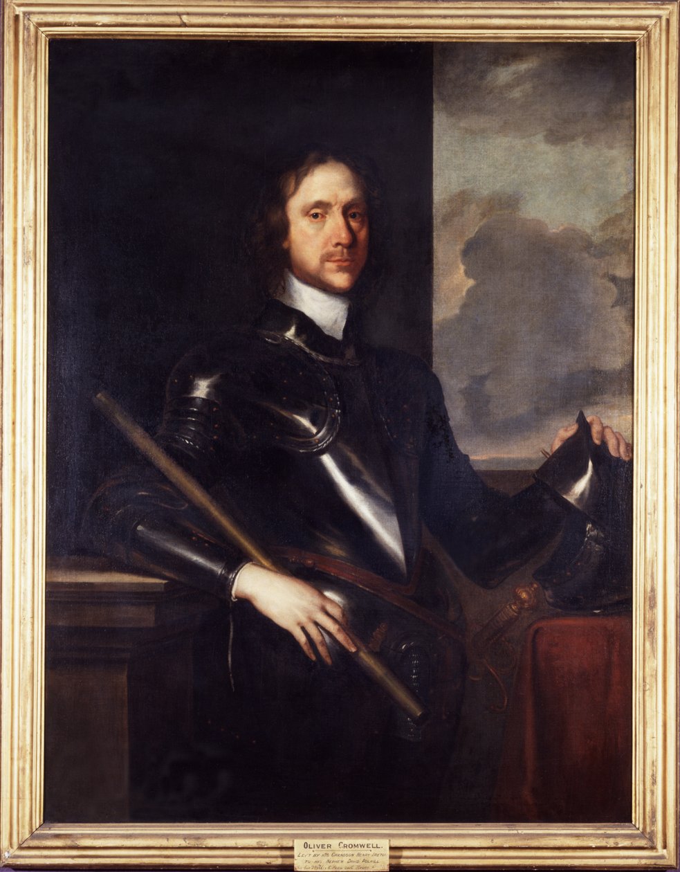 Oliver Cromwell, ok. 1646-49 (olej na płótnie) autorstwa Robert Walker