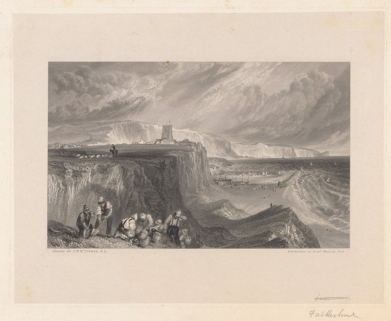 Folkestone, Kent autorstwa Robert Wallis