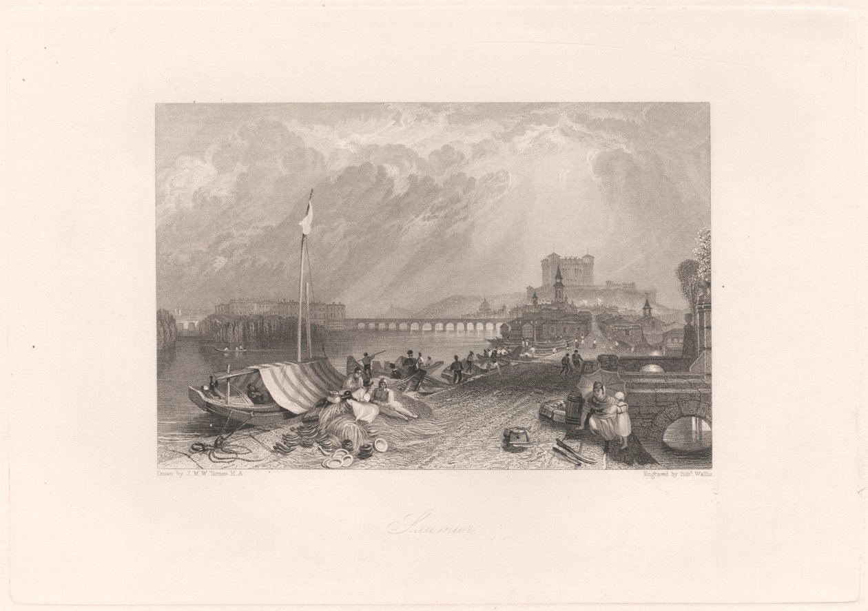 Saumur autorstwa Robert Wallis