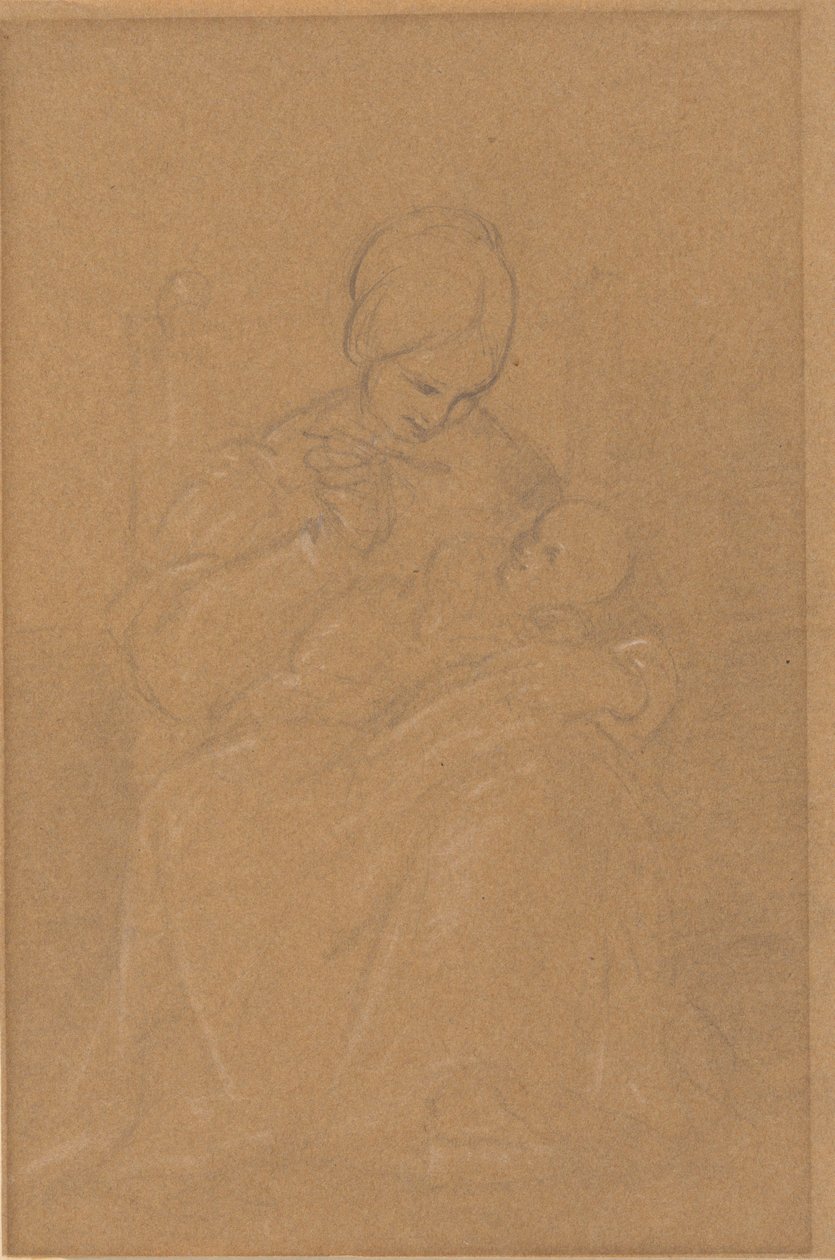 Matka i dziecko autorstwa Robert Walter Weir