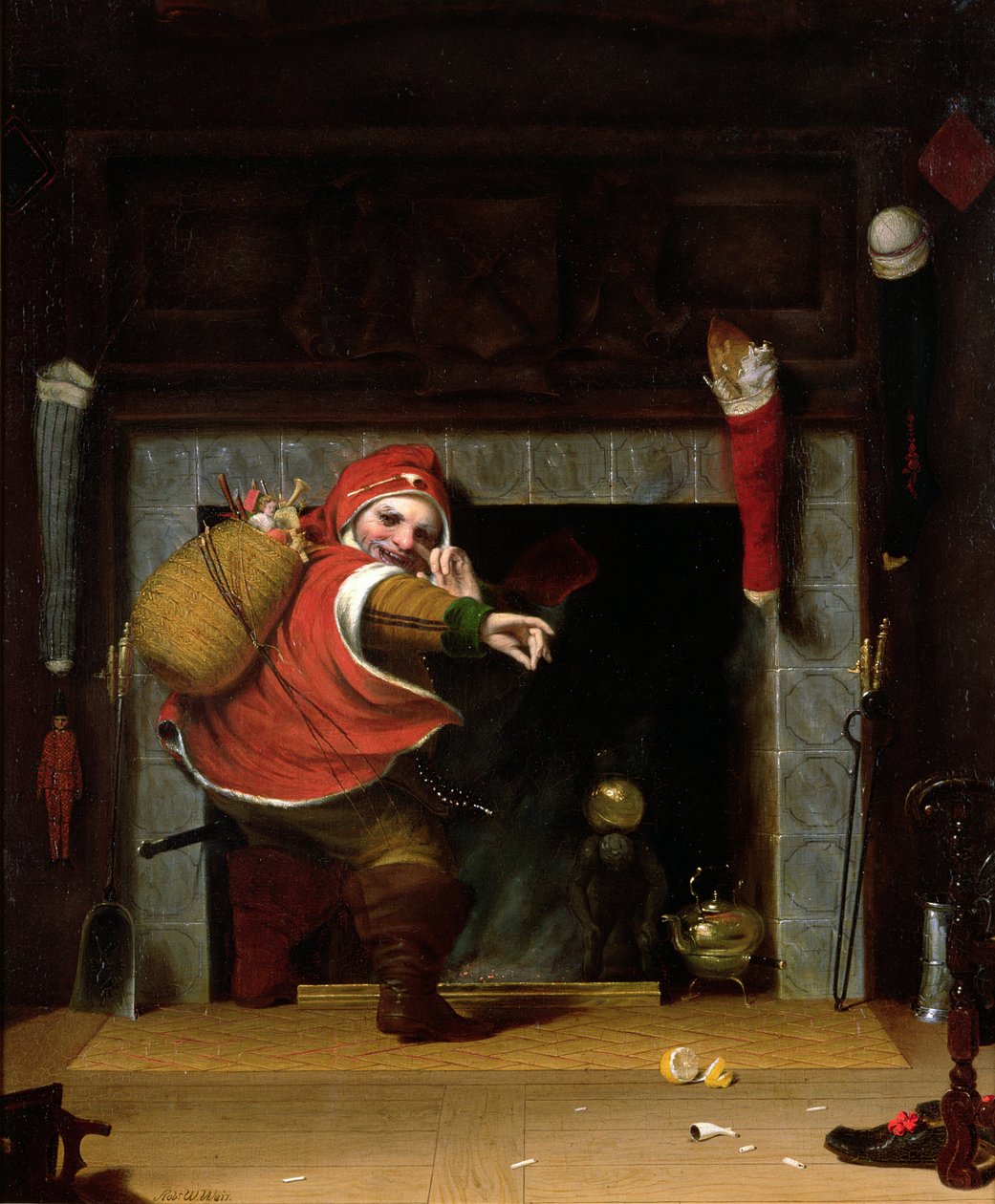 Święty Mikołaj autorstwa Robert Walter Weir