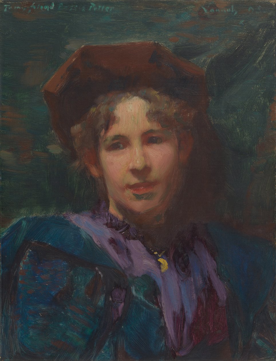 Bessie Potter Vonoh, 1895. autorstwa Robert William Vonnoh