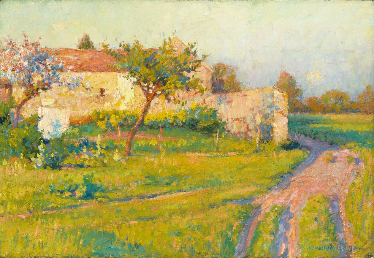 Wiosna we Francji, 1890. autorstwa Robert William Vonnoh