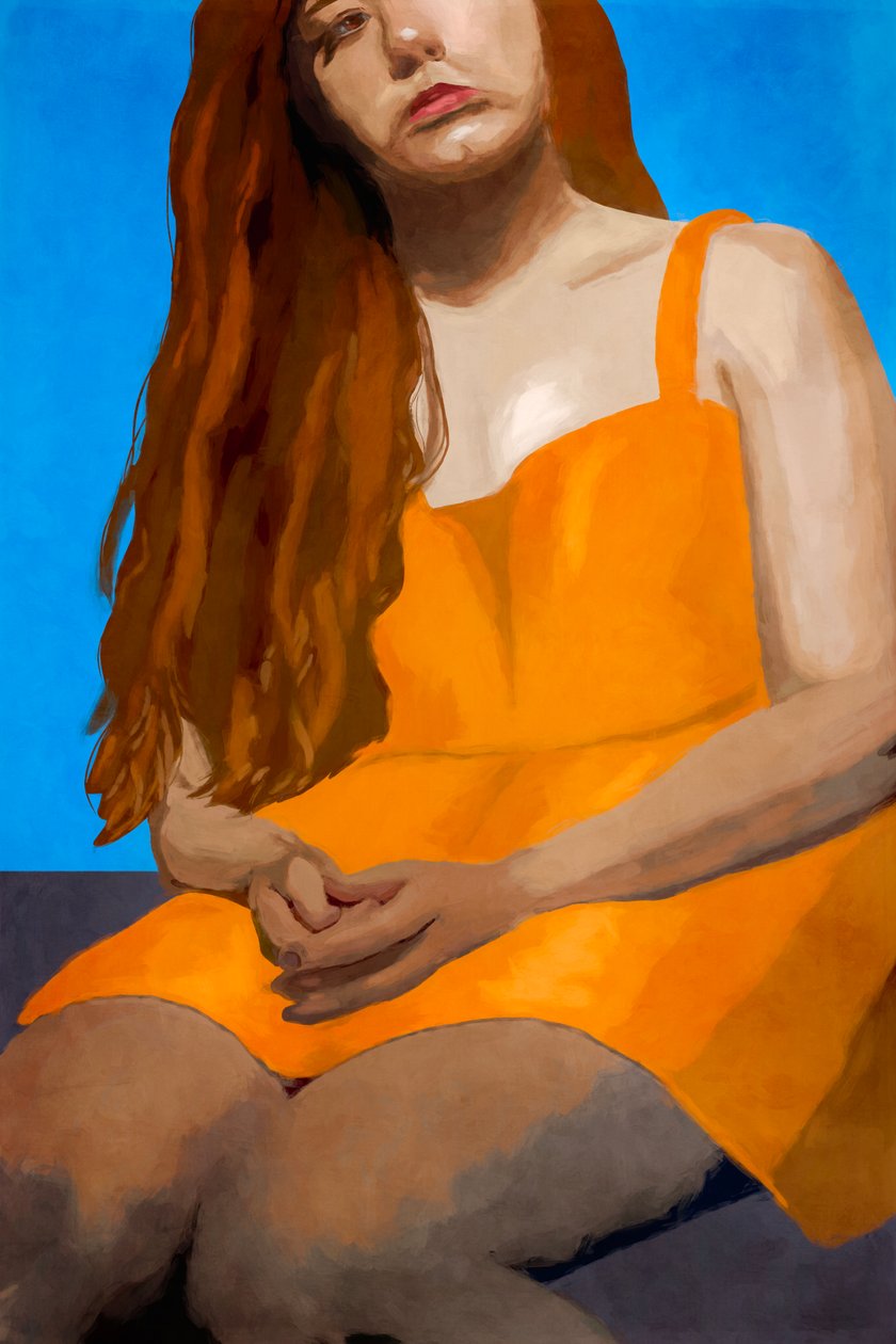 Anita, 2023 (cyfrowy) autorstwa Roberta Murray