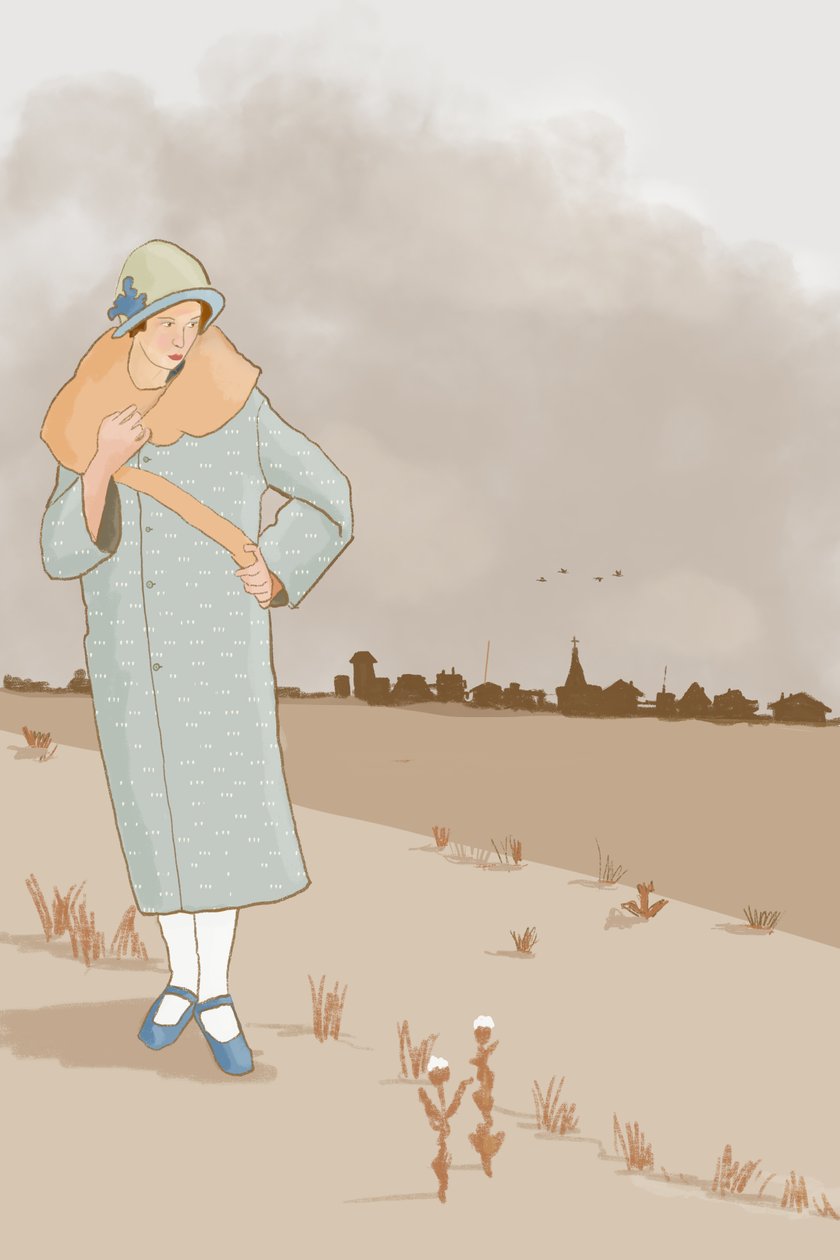 Flapper Fashion, 2022 (w wersji cyfrowej) autorstwa Roberta Murray
