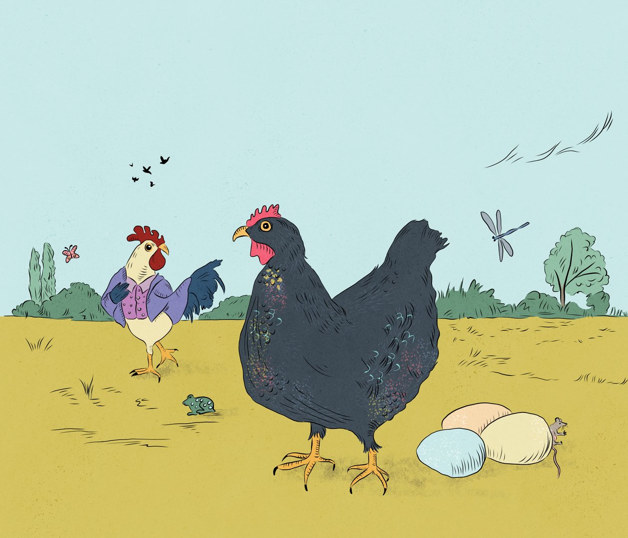Higgledy Piggledy, 2020 (w wersji cyfrowej) autorstwa Roberta Murray