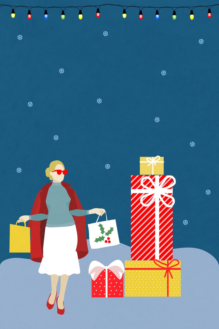 Shopping Spree, 2022 (w wersji cyfrowej) autorstwa Roberta Murray