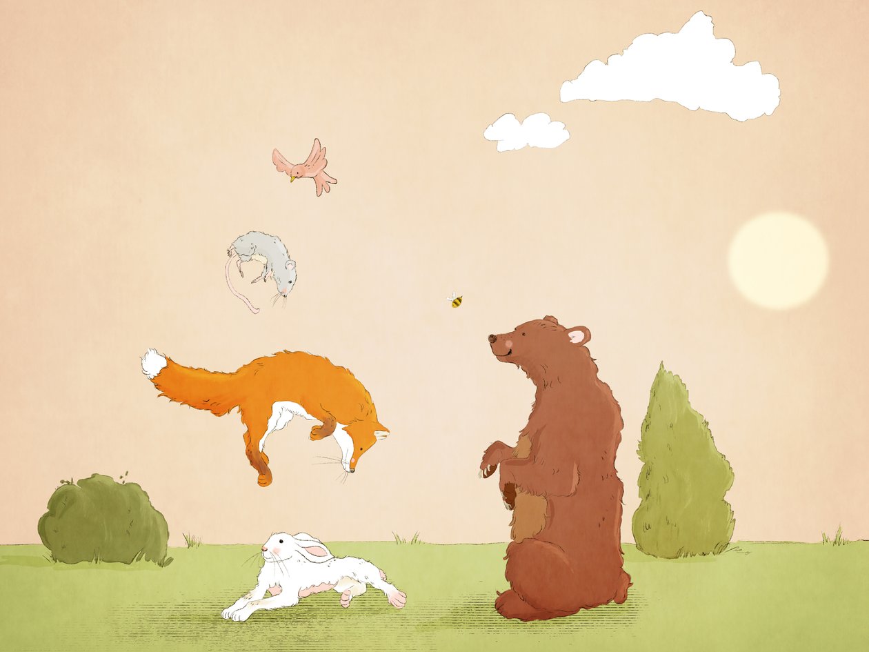 The Quick Red Fox, 2021 (w wersji cyfrowej) autorstwa Roberta Murray