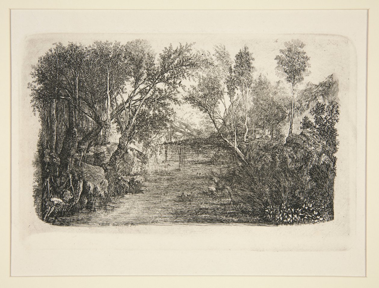 Strumień autorstwa Rodolphe Bresdin