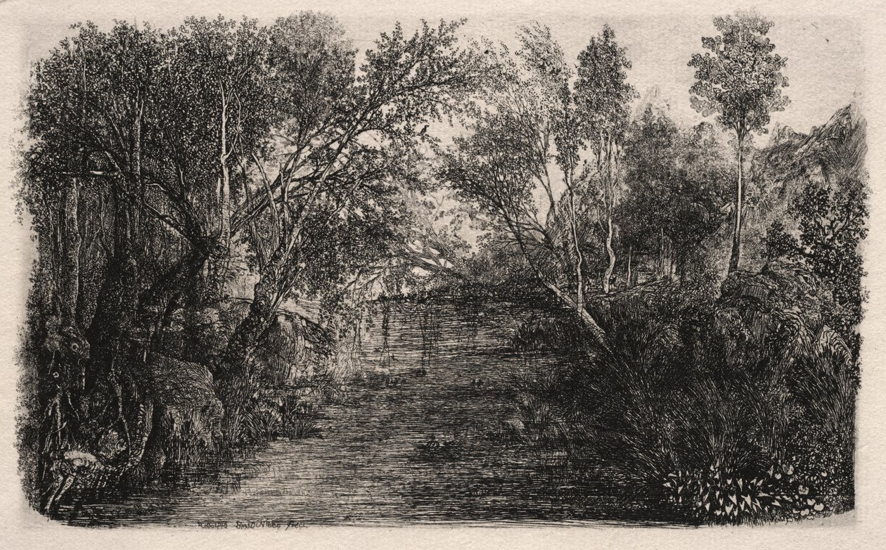 Strumień autorstwa Rodolphe Bresdin