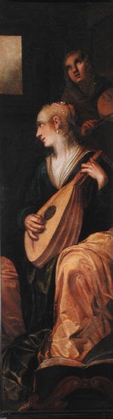 Lutniarz, 1609 autorstwa Roelof van Zyll
