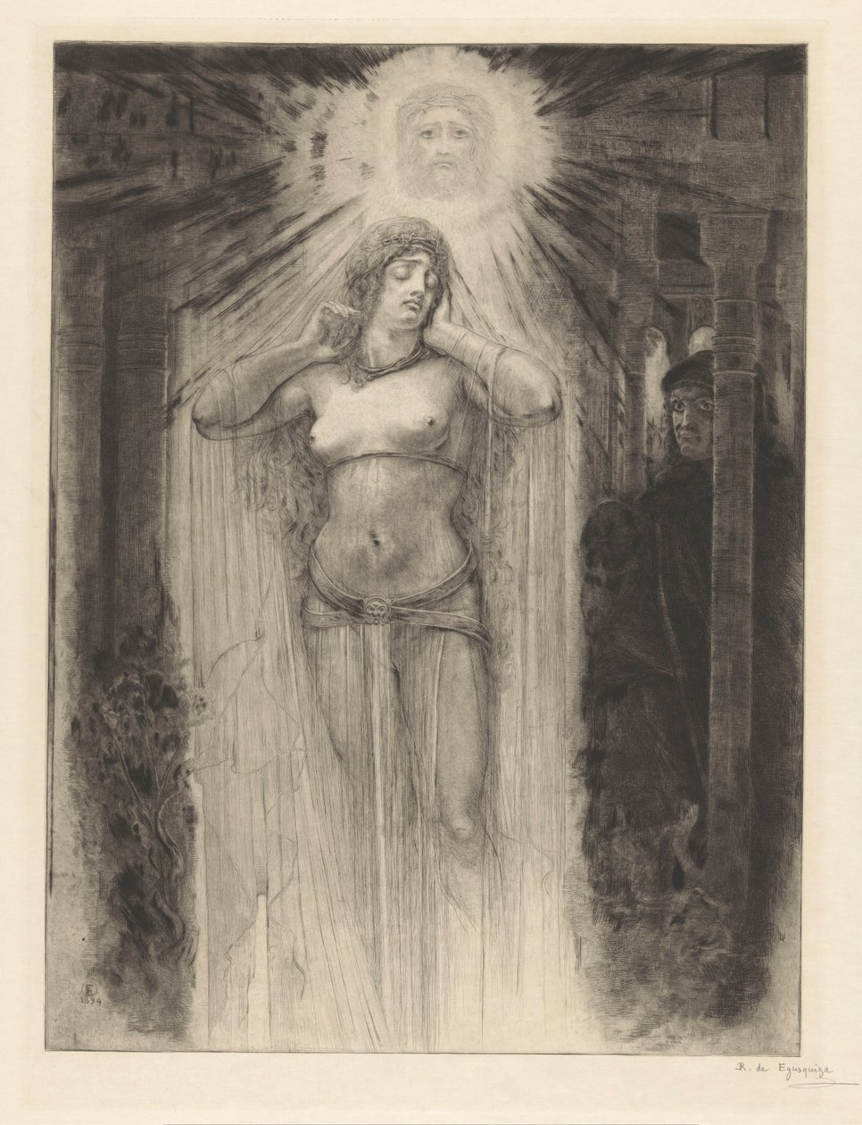 Kundry autorstwa Rogelio de Egusquiza