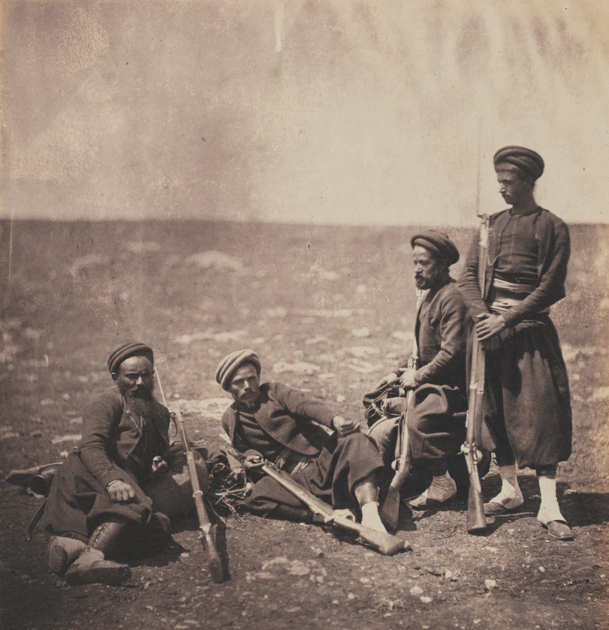 Żuawowie autorstwa Roger Fenton