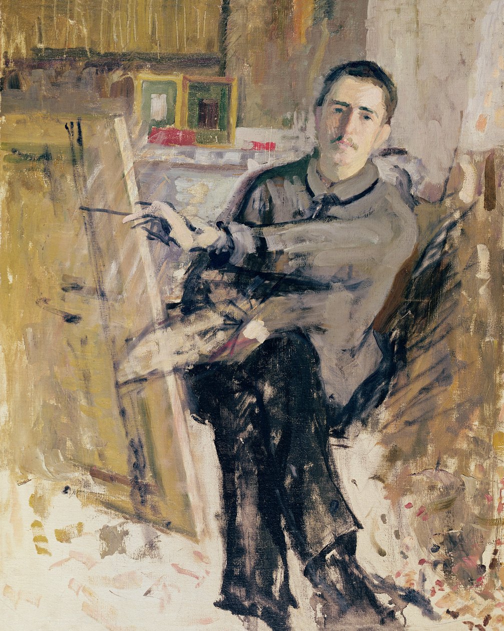 Autoportret, c.1907-08 autorstwa Roger de La Fresnaye