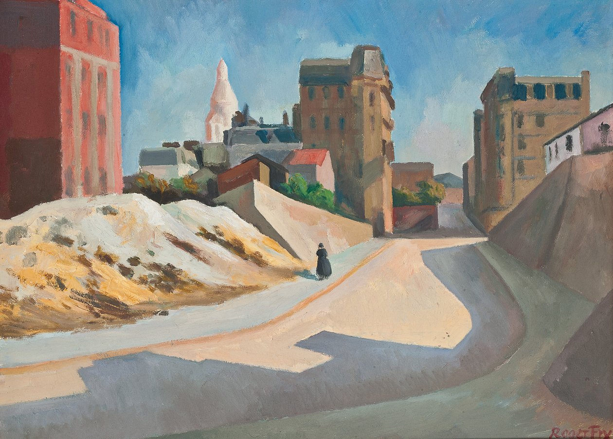 Sacre Coeur, Montmartre, Paryż, 1920 autorstwa Roger Eliot Fry