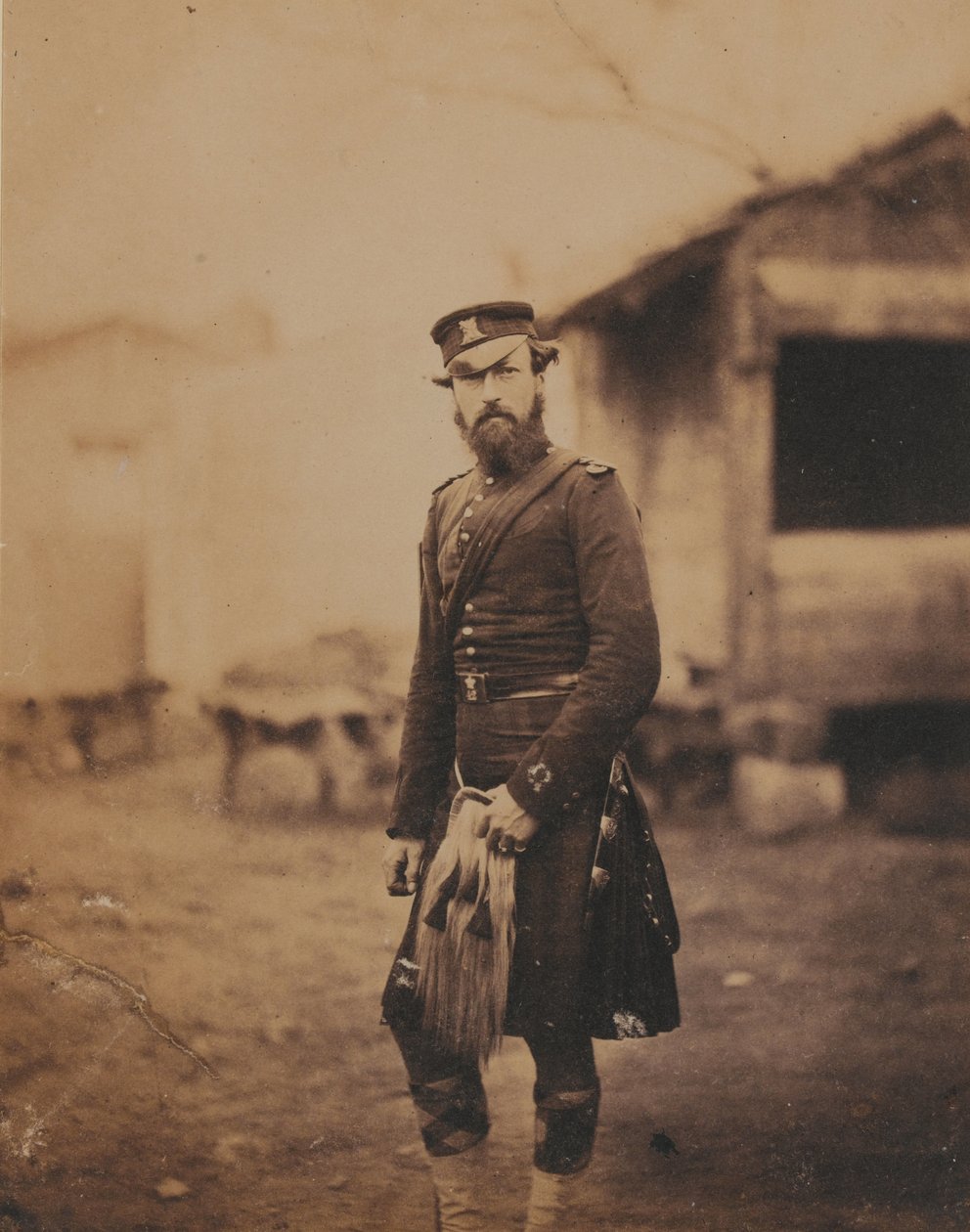Podoficer 42. dywizji autorstwa Roger Fenton