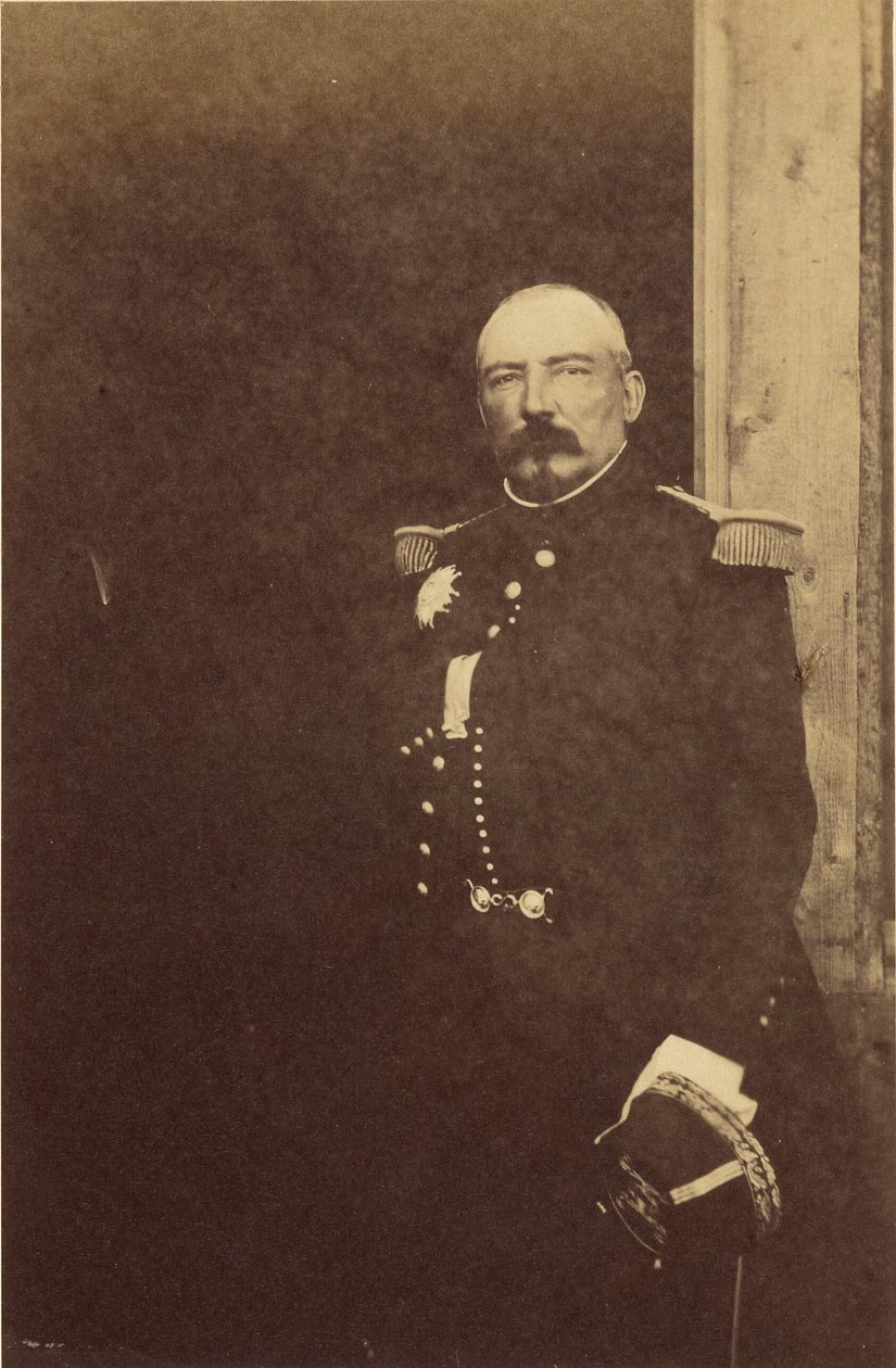 Generał Bosquet. autorstwa Roger Fenton