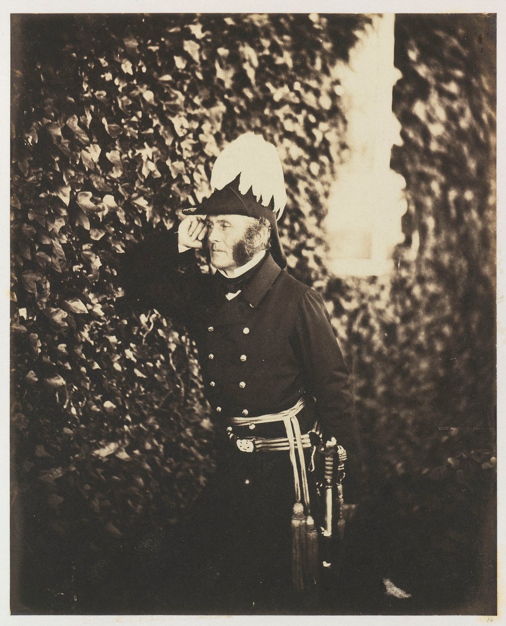 Generał James Bucknall Estcourt (1802-1855) 1855 r. autorstwa Roger Fenton