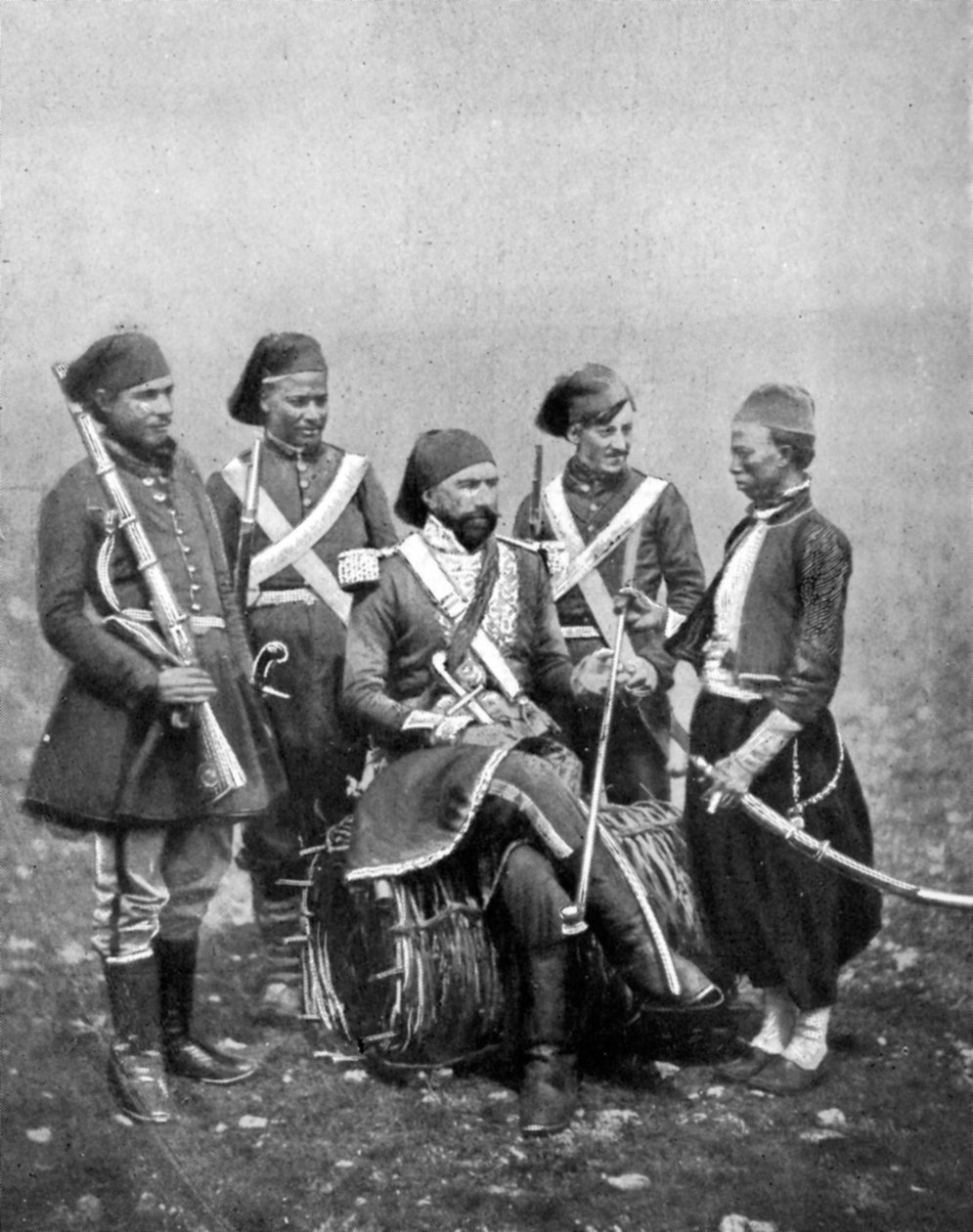 Ismail Pasza, Khedive z Egiptu, ok. 1860. autorstwa Roger Fenton