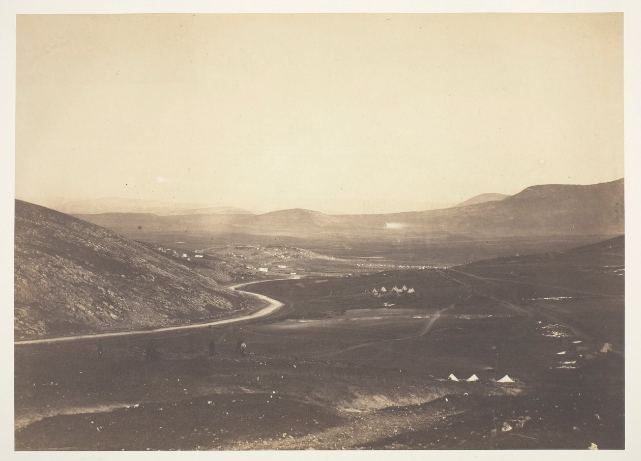 Kadikoi, z obozu artylerii konnej autorstwa Roger Fenton
