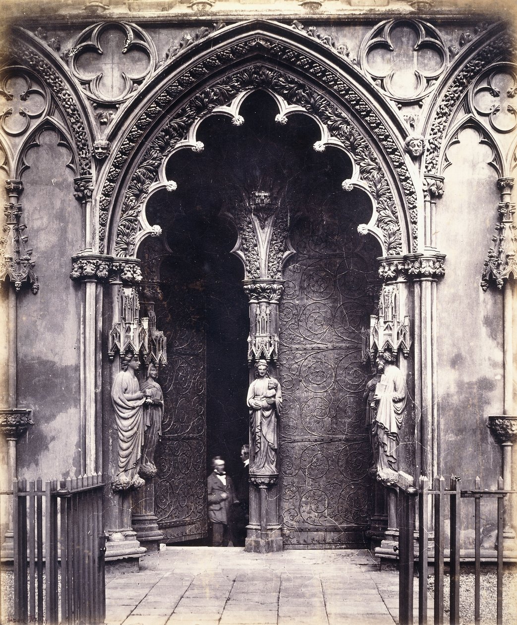 Lichfield: Zachodnia Ganek autorstwa Roger Fenton