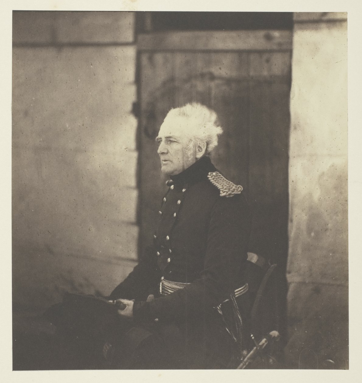 Generał porucznik Sir George Brown, G.C.B. autorstwa Roger Fenton