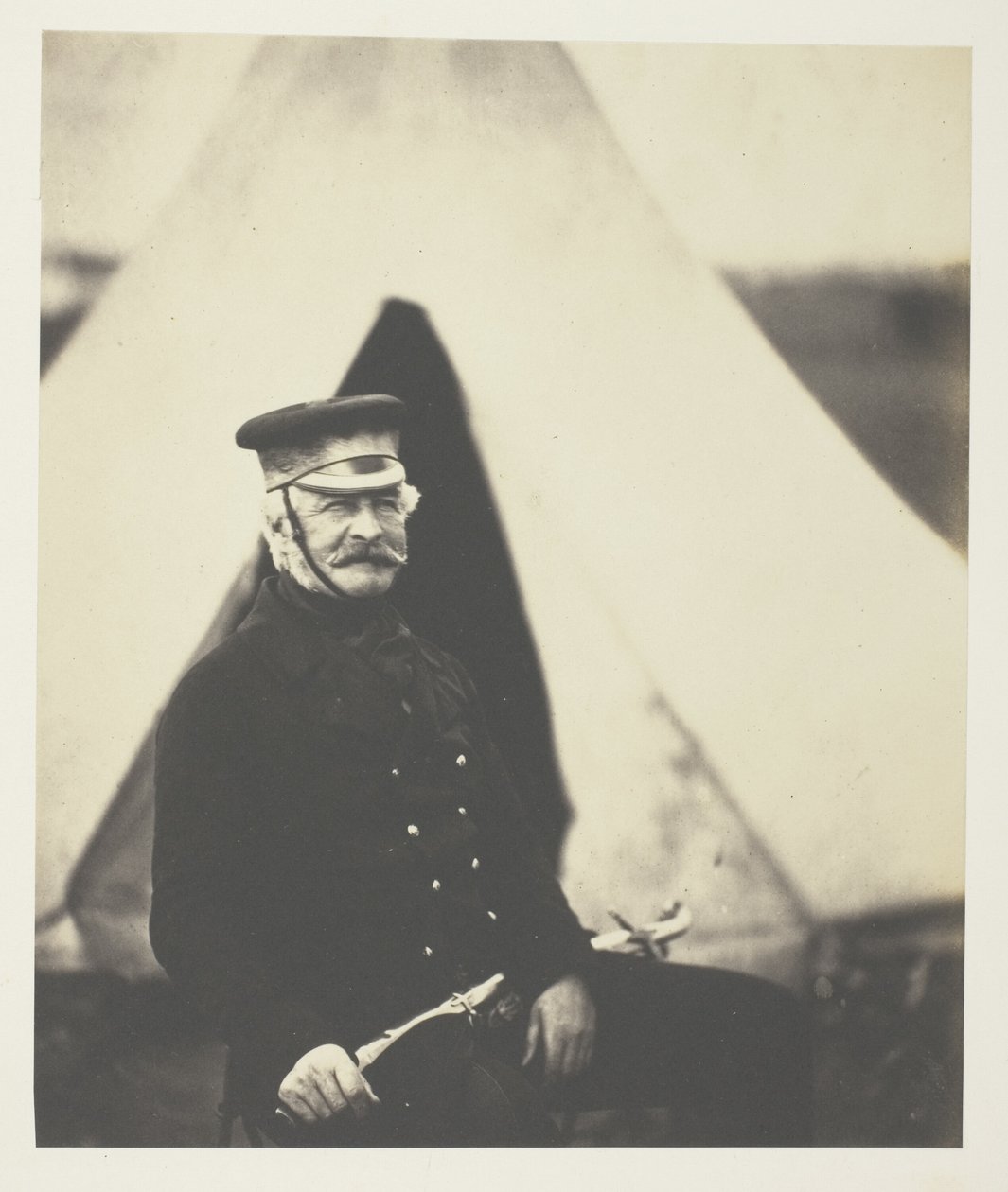 Generał porucznik Sir Richard England, K.C.B. autorstwa Roger Fenton