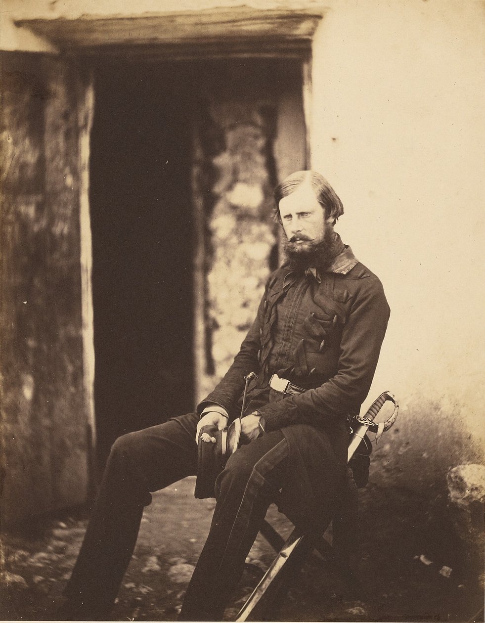 Podpułkownik książę Edward z Saxe Weimar. autorstwa Roger Fenton