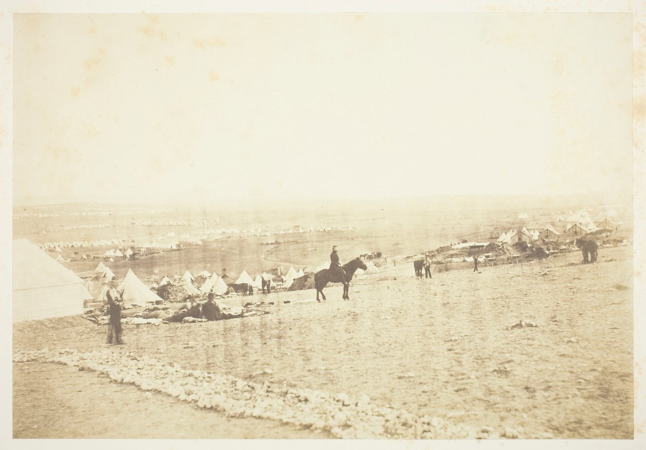 Płaskowyż Sewastopola autorstwa Roger Fenton