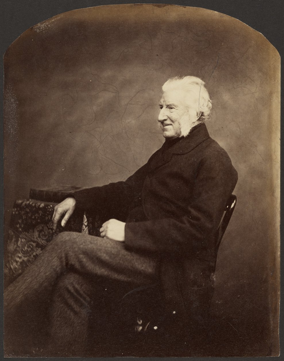 [Portret mężczyzny, widok 3/4]. autorstwa Roger Fenton