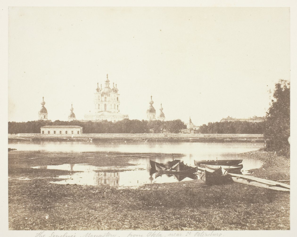 Klasztor Smolnoi autorstwa Roger Fenton